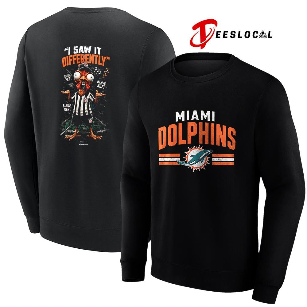 Miami Dolphins Blind ref I saw it differently shirt