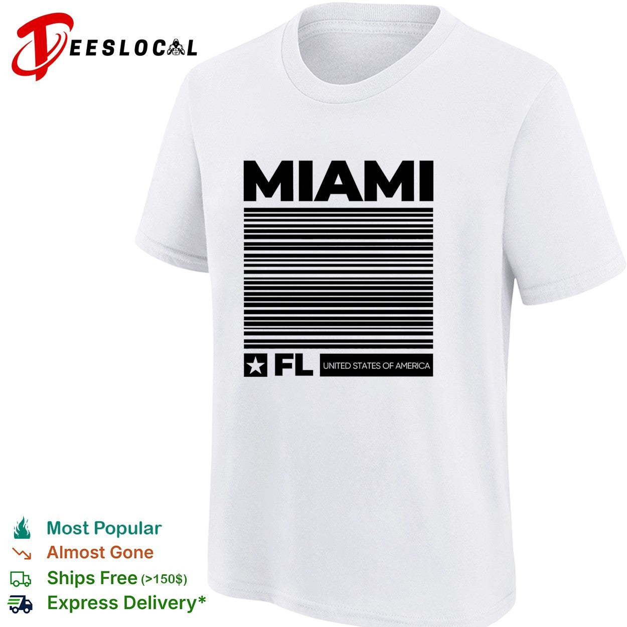 Miami FL United States of America shirt