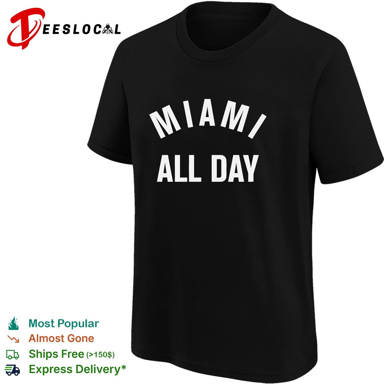 Miami Marlins baseball all day shirt