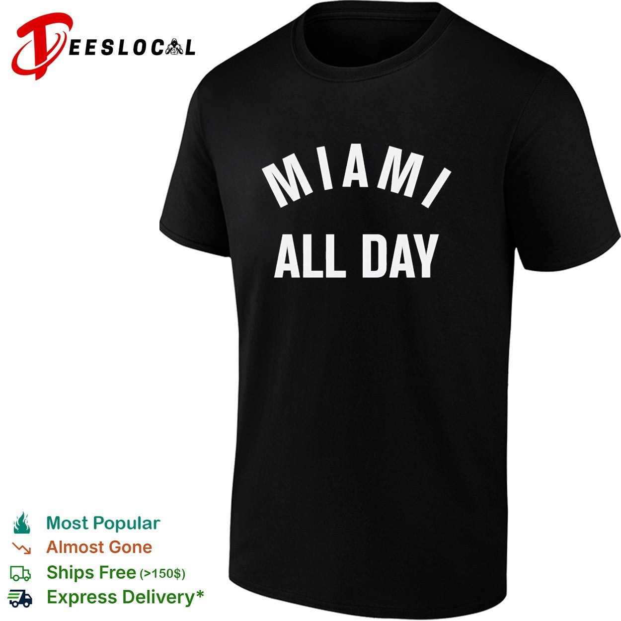 Miami Marlins baseball all day shirt