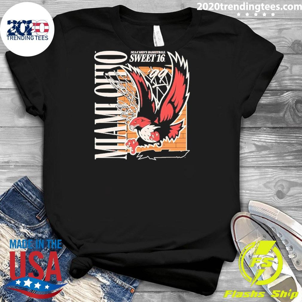 Miami Redhawks 1999 Ncaa Men’s Basketball Sweet 16 Shirt