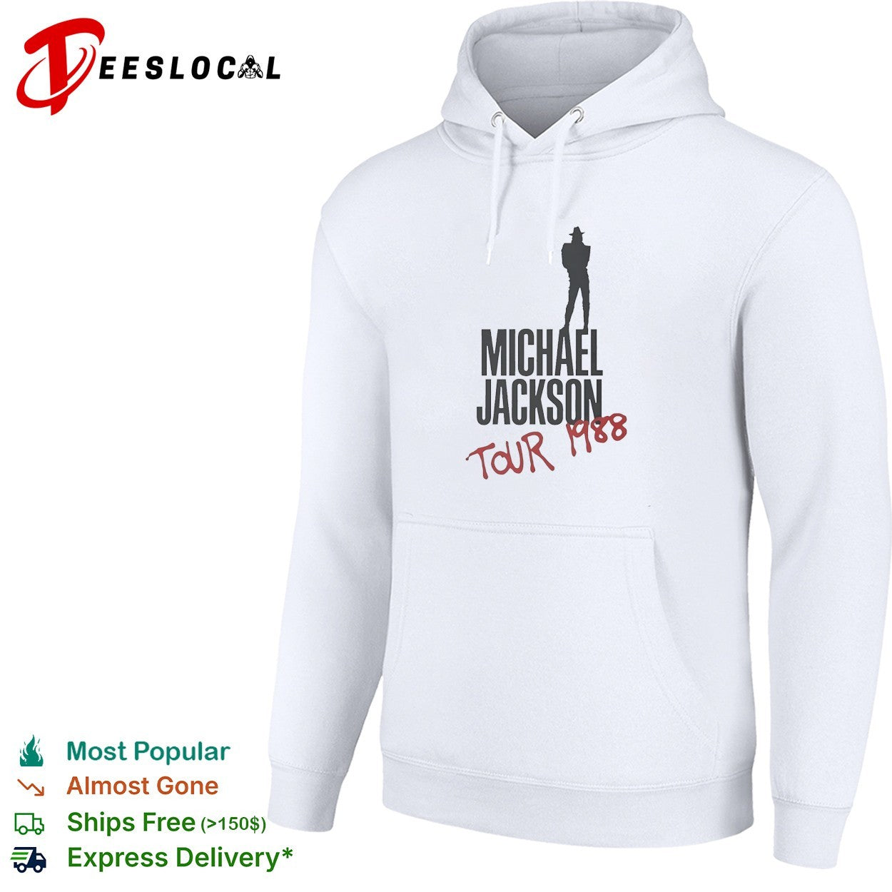 Michael Jackson tour 1988 shirt