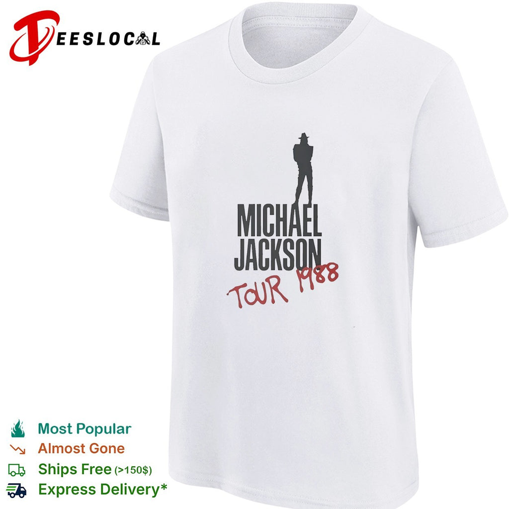 Michael Jackson tour 1988 shirt
