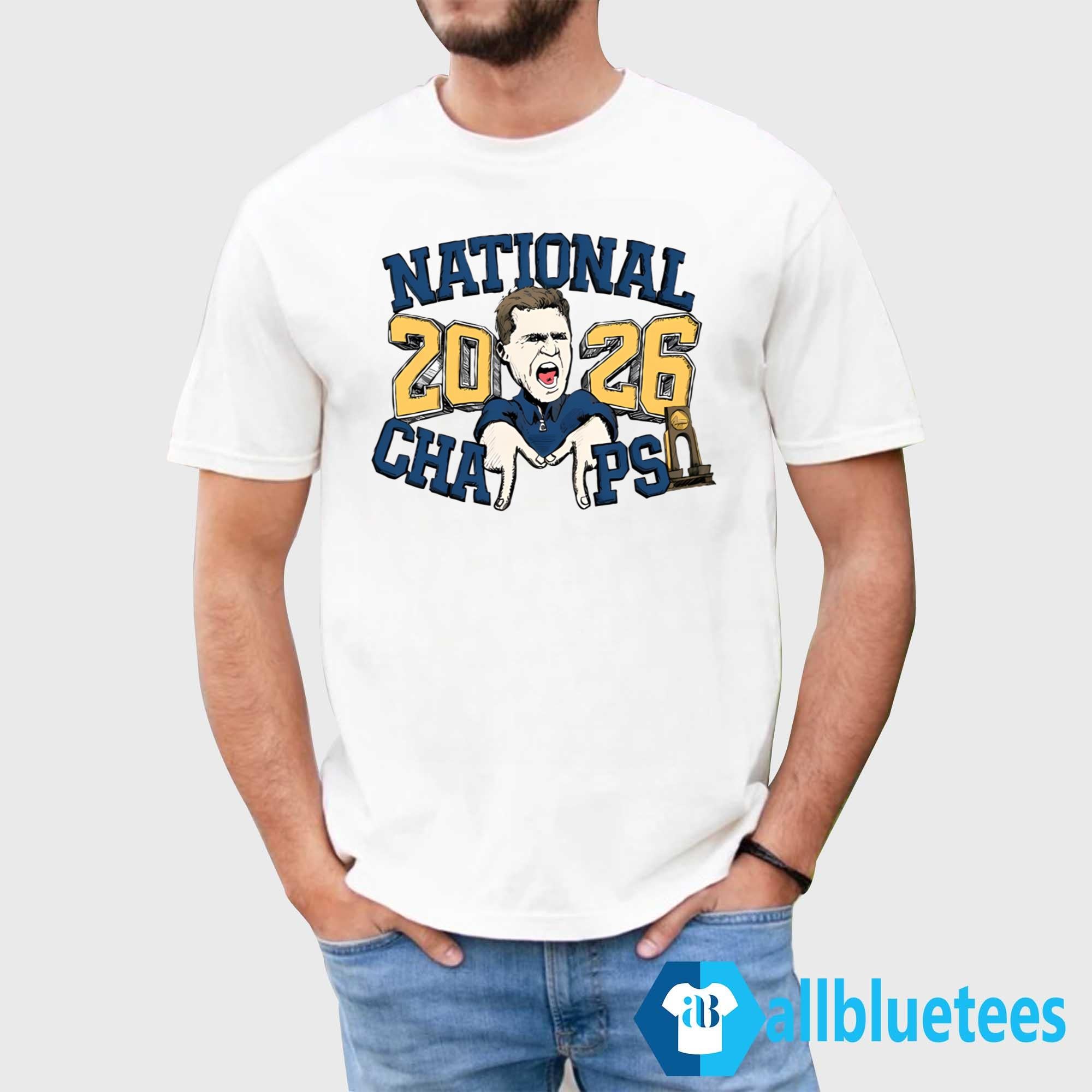 Michigan National Champs Coach 2026 Shirt