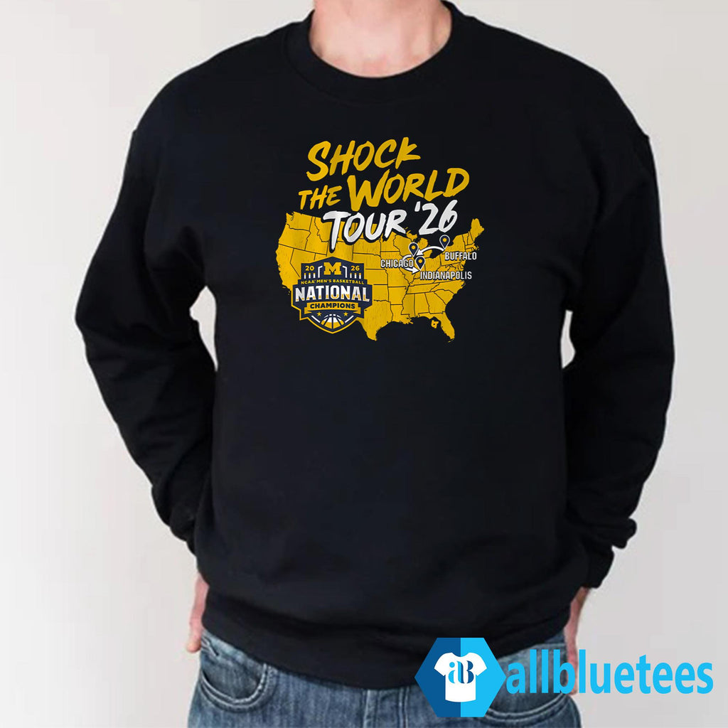 Michigan Shock The World Tour 2026 Shirt
