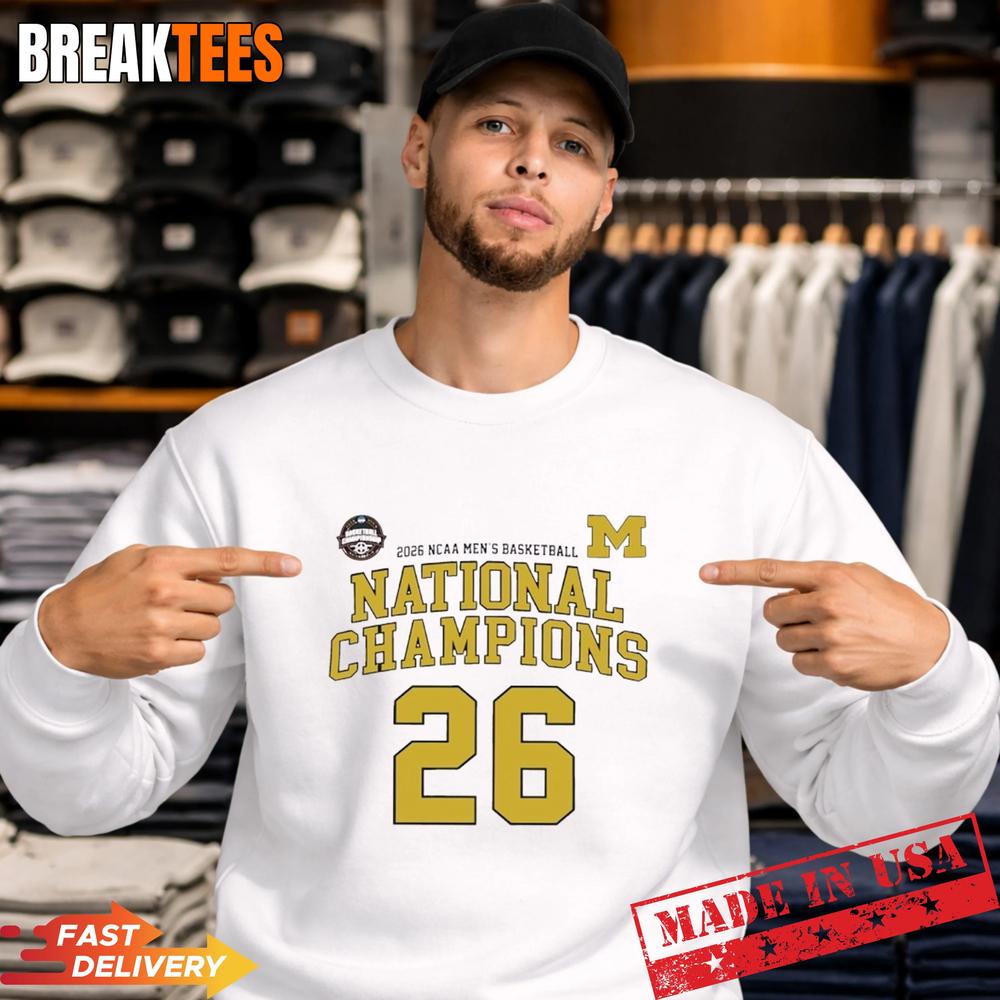 Michigan Wolverines 2026 NCAA Men’s Basketball National Championship Shirt