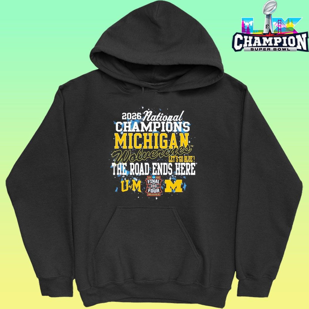 Michigan Wolverines 2026 National Champs Men’s Basketball Shirt