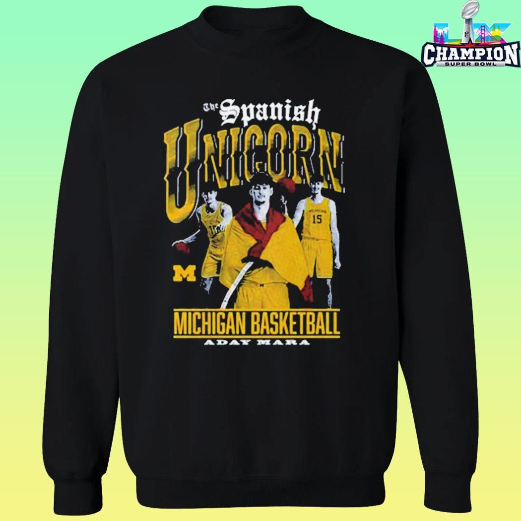 Michigan Wolverines Aday Mara The Spanish Unicorn Shirt