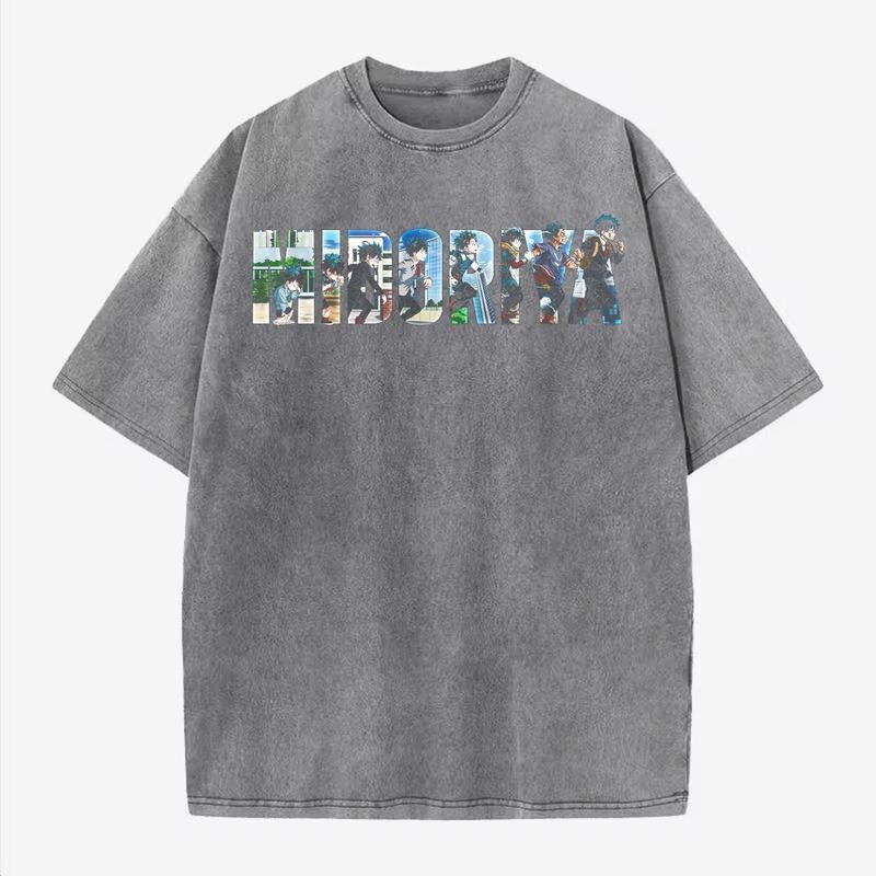 Midoriya Izuku Tshirt, My Hero Academia Tshirt, Anime tshirt Hoodie, Sweatshirt | PodTeesHub.com