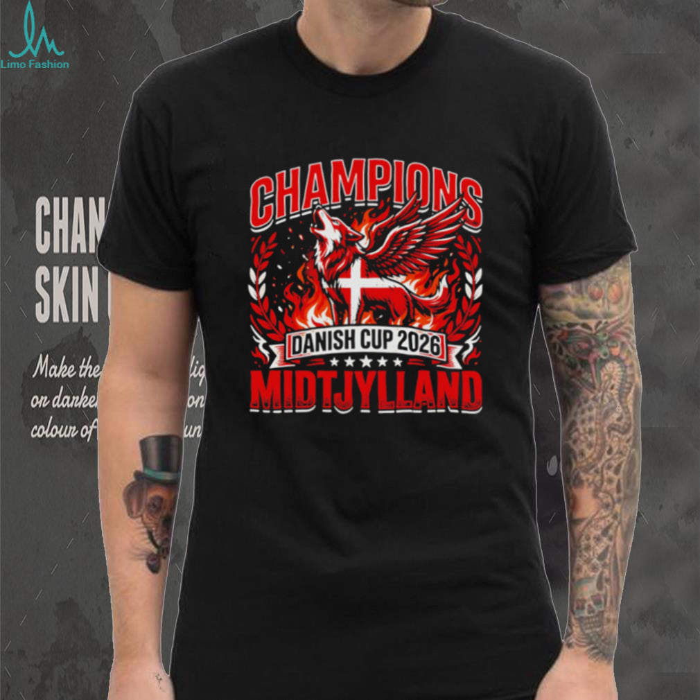 Midtjylland 2026 Danish Cup Champions shirt