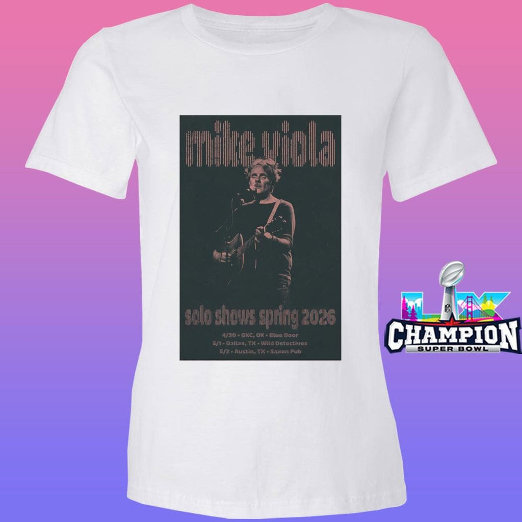 Mike Viola Solo 2026 Shows Spring Shirt
