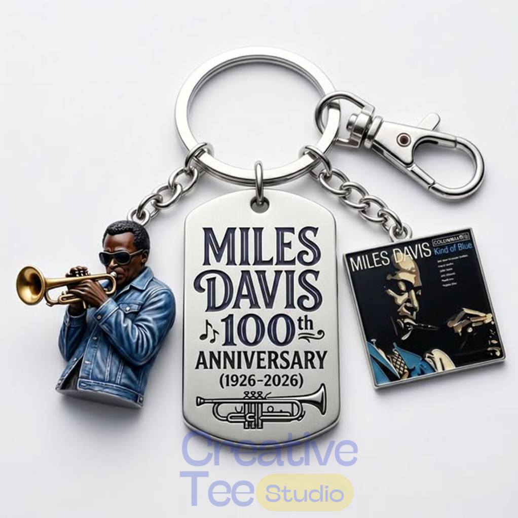 Miles Davis 100th Anniversary Collector’s Keychain