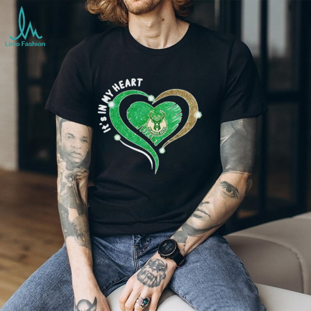 Milwaukee Bucks it’s in my Heart Basketball NBA 2026 shirt