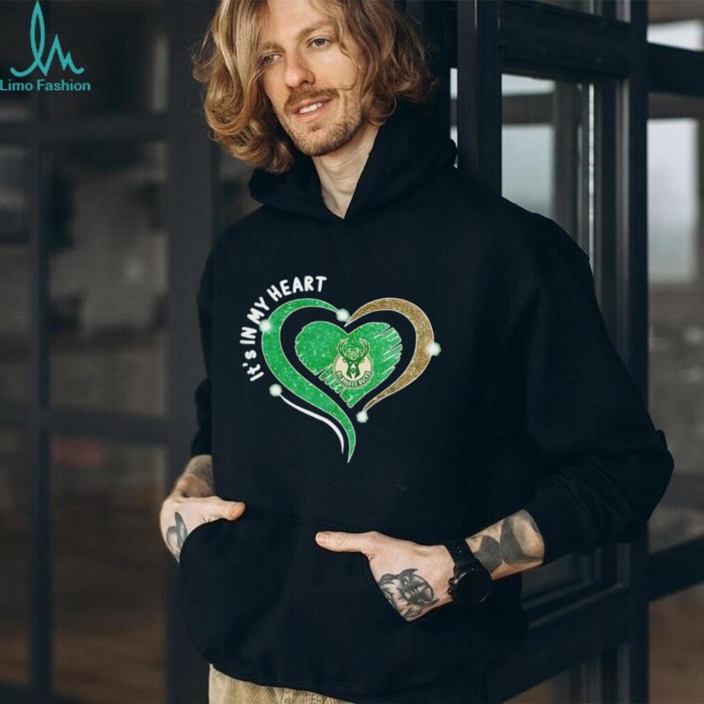 Milwaukee Bucks it’s in my Heart Basketball NBA 2026 shirt