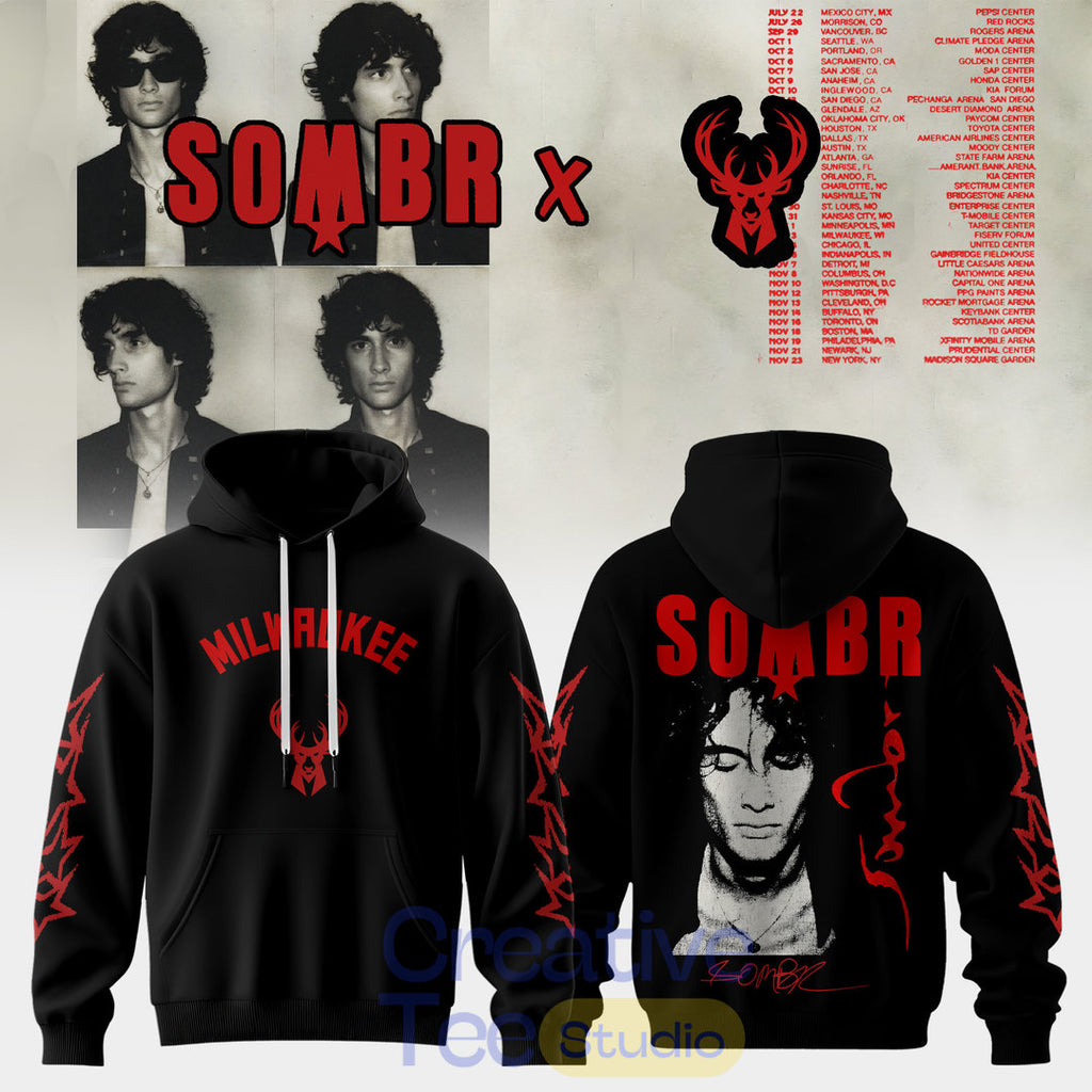 Milwaukee Bucks x SOMBR “You Are The Reason Tour” Special Hoodie