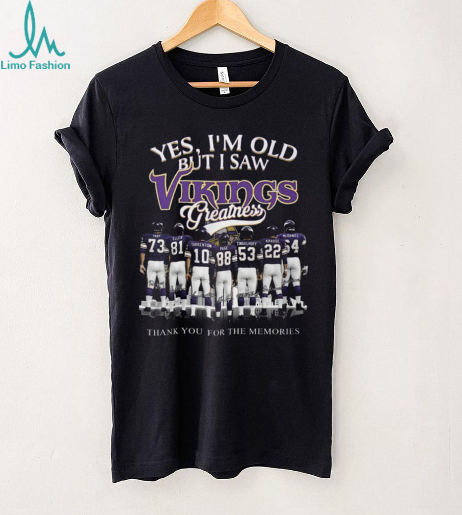 Minnesota Football Legends Vikings Greatness Memories Shirt