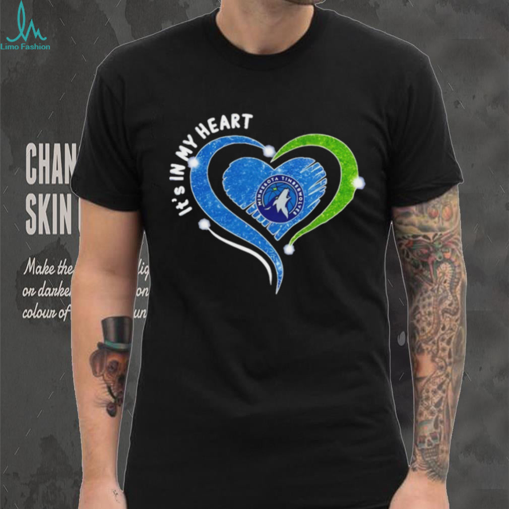 Minnesota Timberwolves it’s in my Heart Basketball NBA 2026 shirt