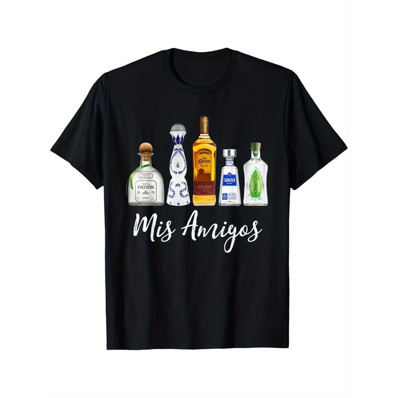 Mis Amigos Tequila Funny Trendy Sarcastic Women Men T-Shirt Hoodie, Sweatshirt | PodTeesHub.com