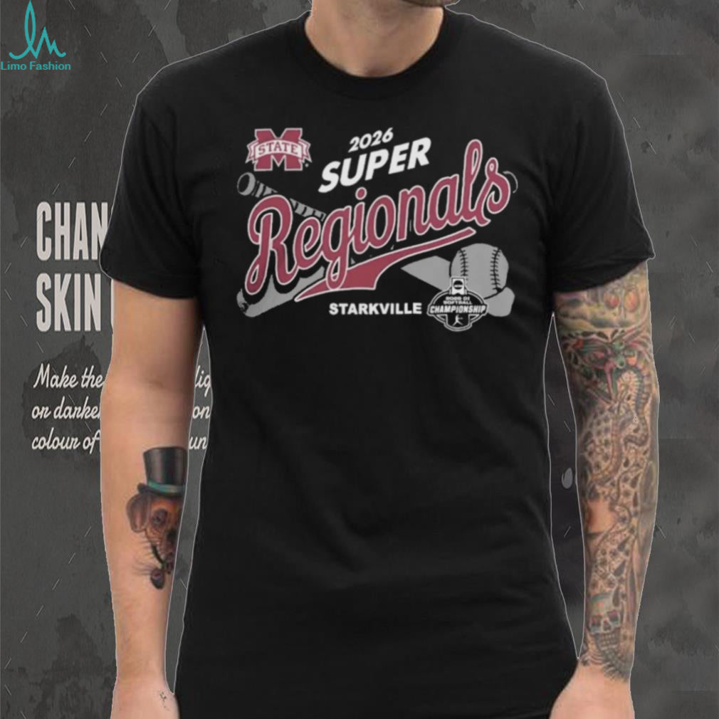 Mississippi State Bulldogs 2026 Super Regionals Gainesville Softball STARKVILLE T Shirt