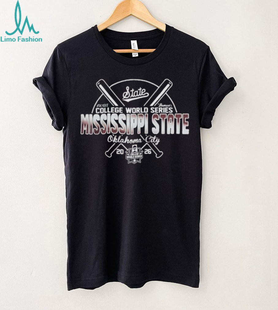 Mississippi State Bulldogs Softball 2026 College World Series T Shirt