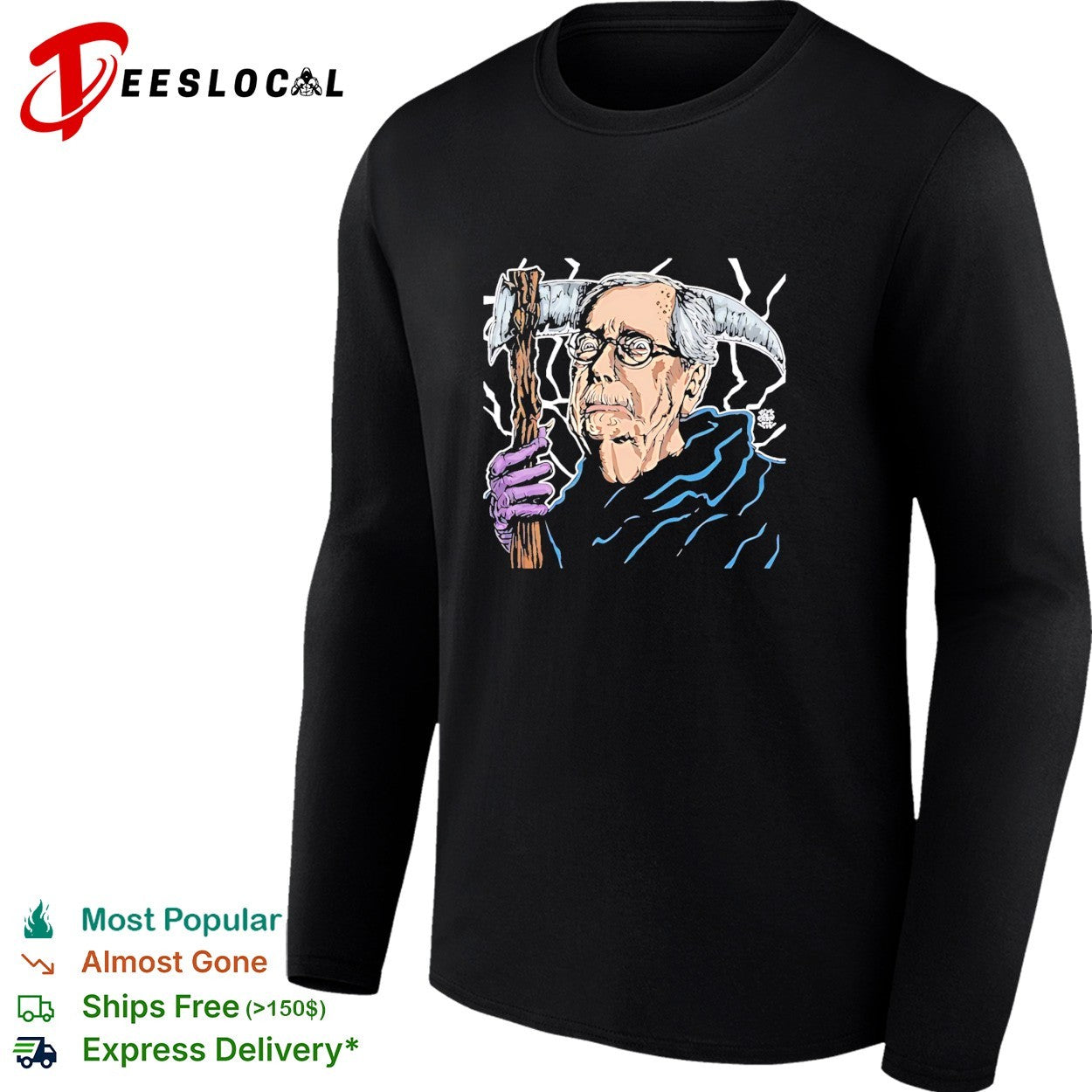 Mitch McConnell Grim Reaper Political Satire Dark Humor cartoon shirt