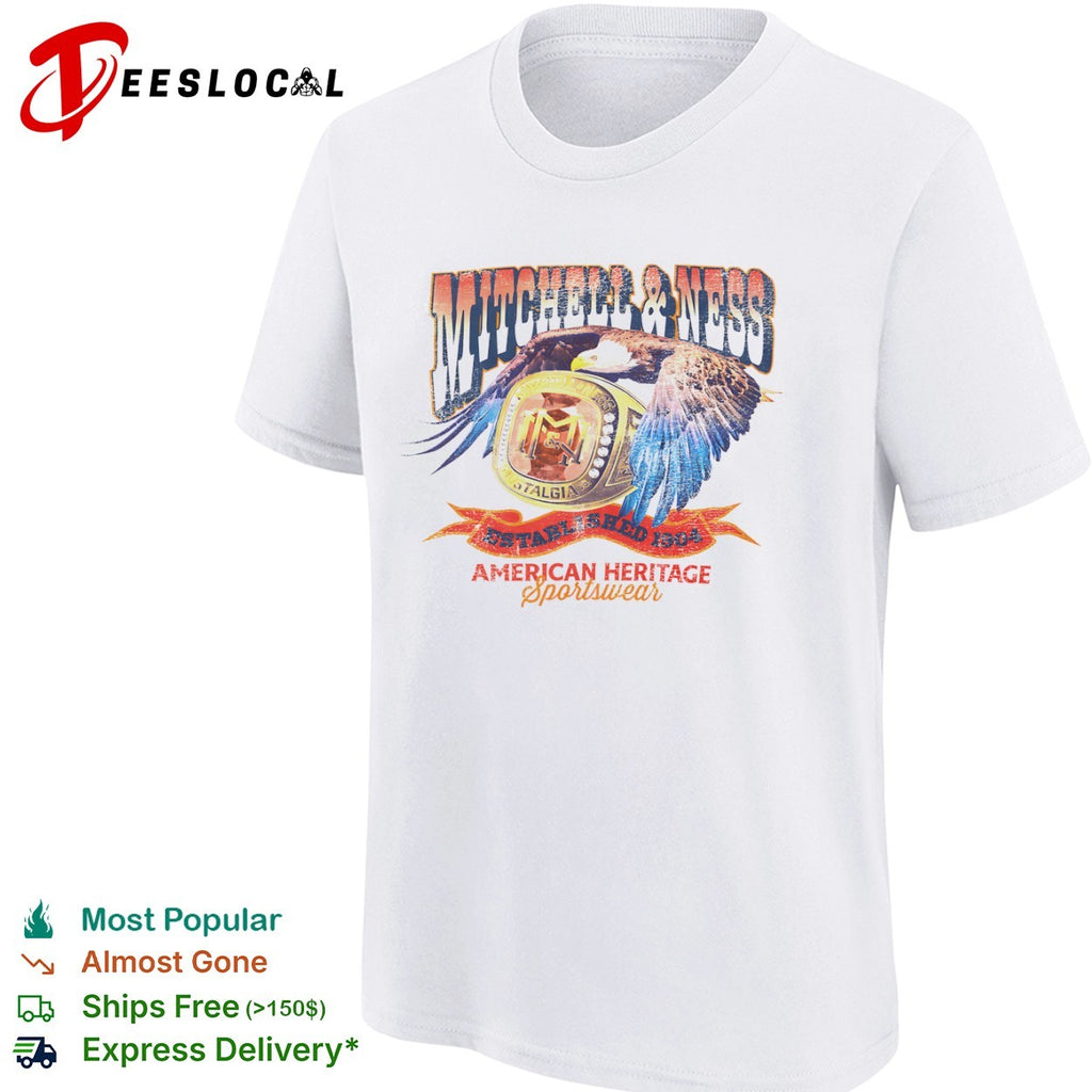 Mitchell and Ness Nostalgia Co Established 1904 American shirt