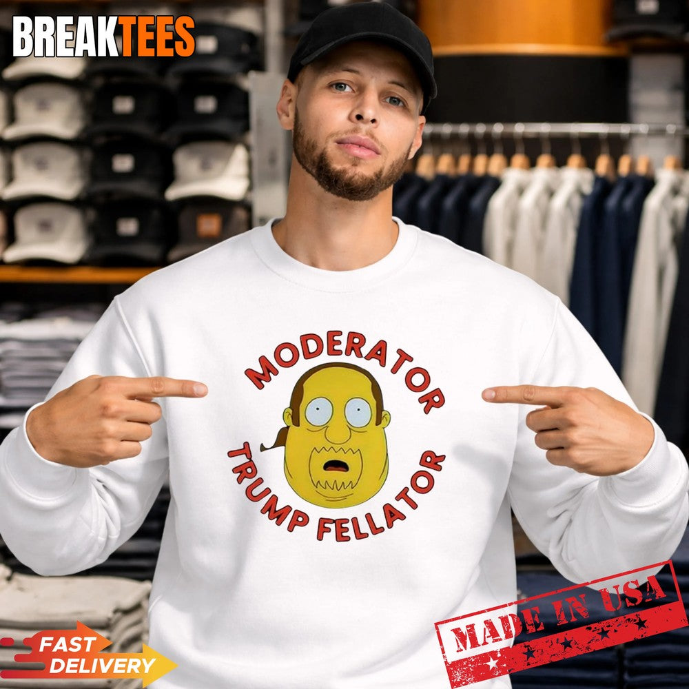 Moderator Trump felator t-shirt