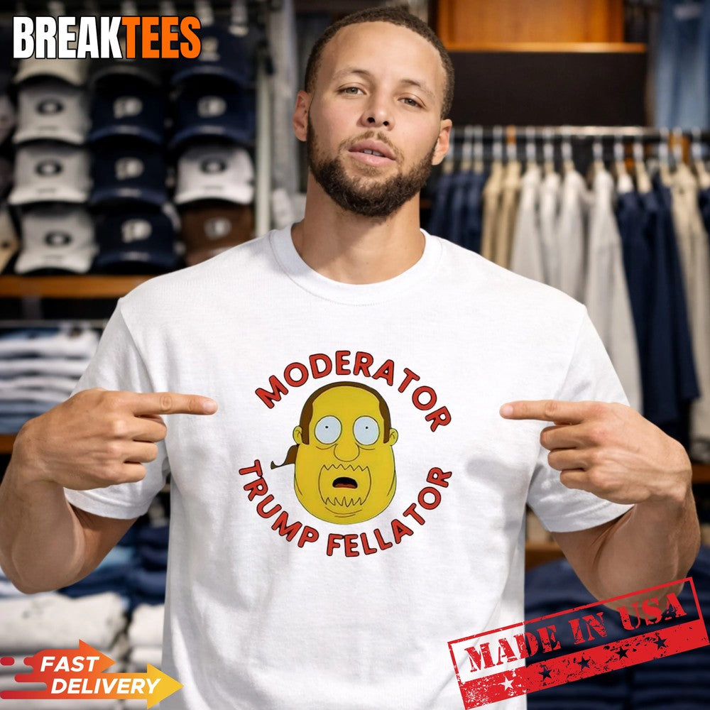 Moderator Trump felator t-shirt