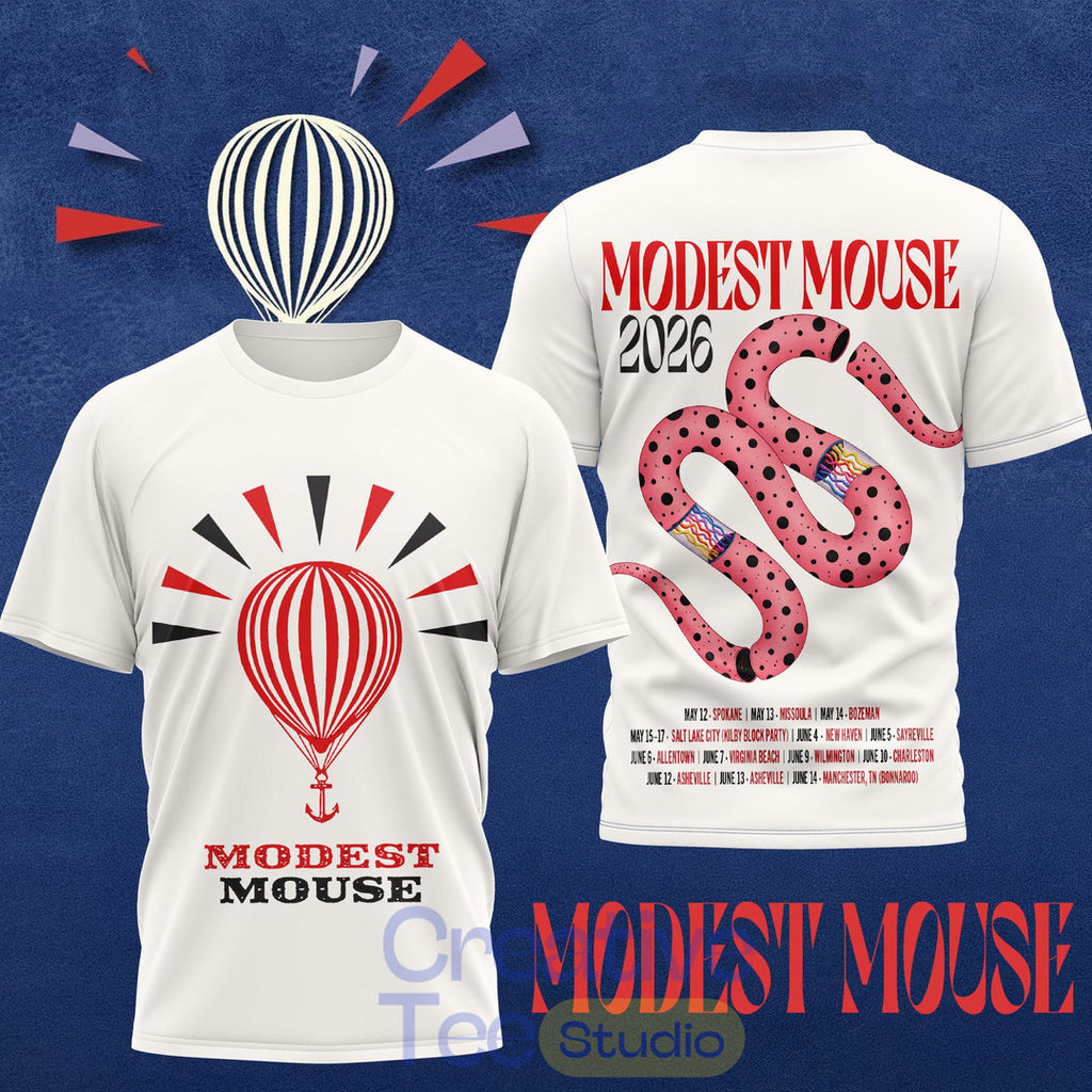 Modest Mouse 2026 Tour T-Shirt