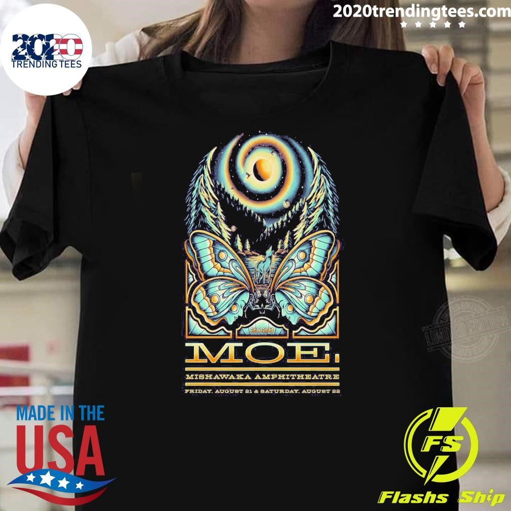 Moe. Mishawaka Amphitheatre August 21 – 22 2026, Bellvue CO Shirt
