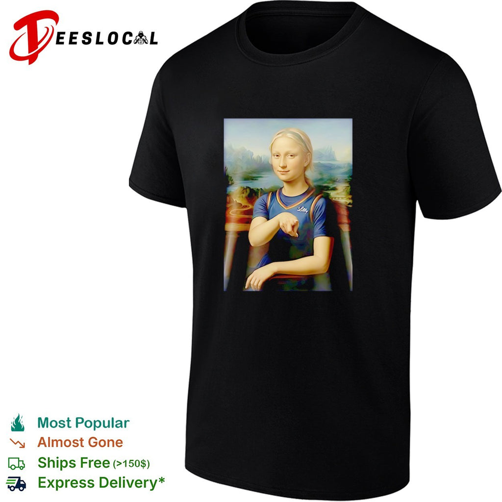 Mona Lisa Lilly style Sophie Cunningham Indiana Fever shirt