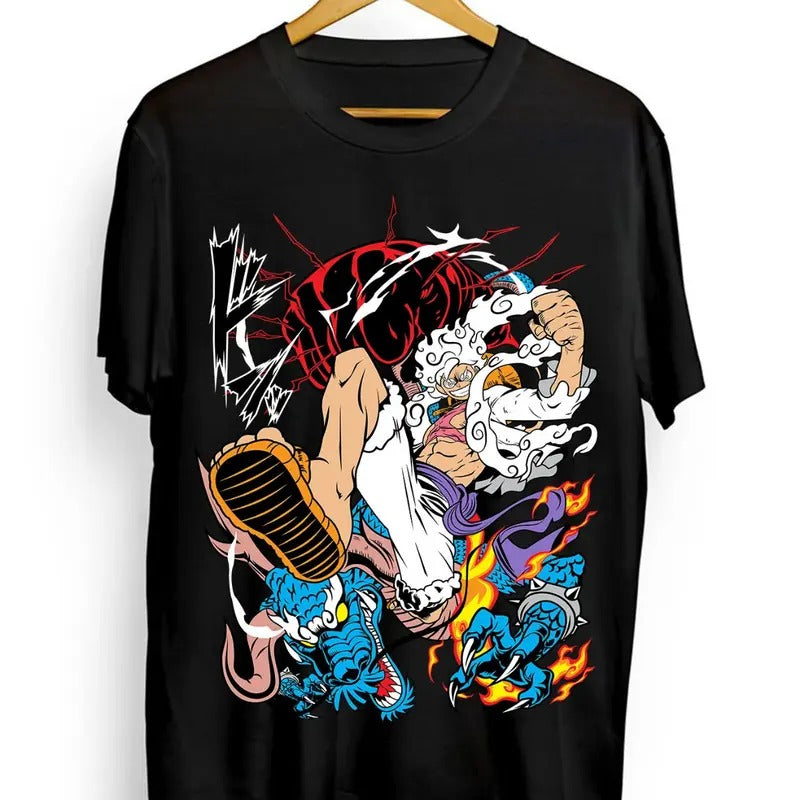Monkey D Luffy Gear 5 T-shirt, Anime & Manga Gifts Hoodie, Sweatshirt | PodTeesHub.com