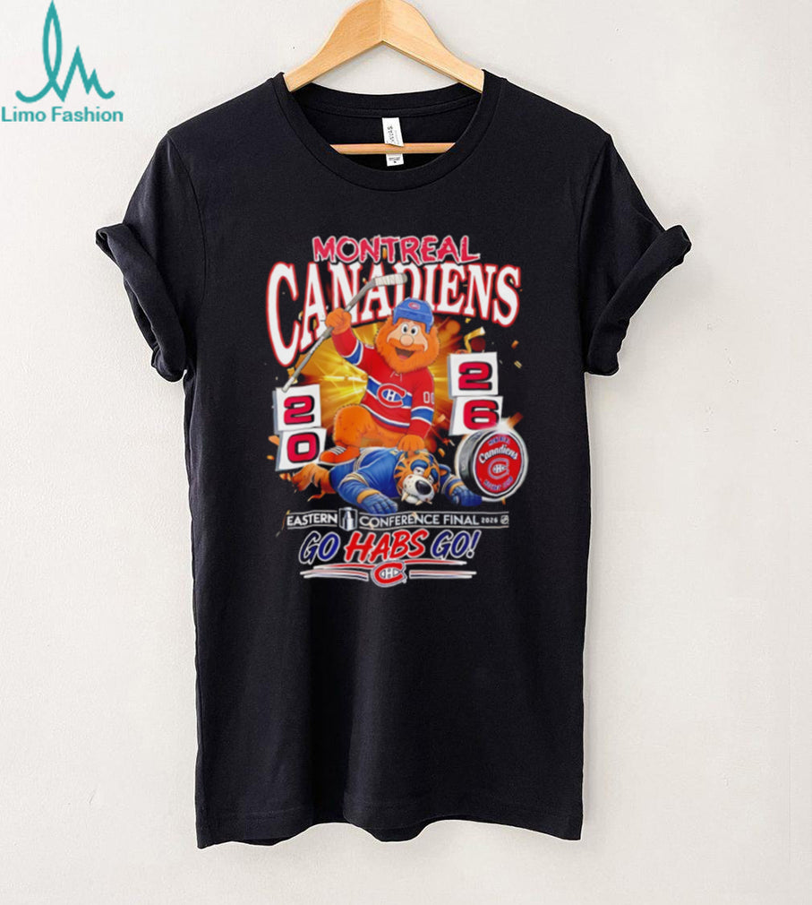Montreal Canadiens 2026 Mascot Eastern Conference Final Hockey T Shirt