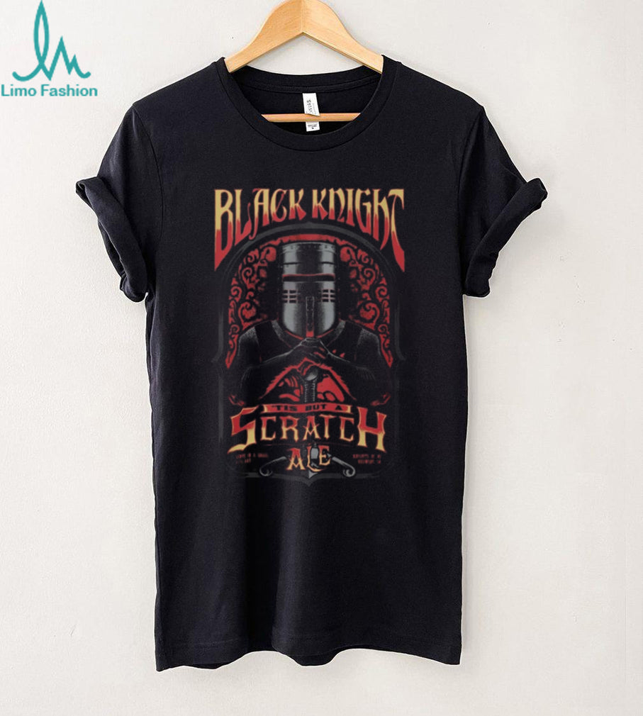 Monty Python Black Knight Tis But A Scratch Ale Vintage Retro Humor Shirt