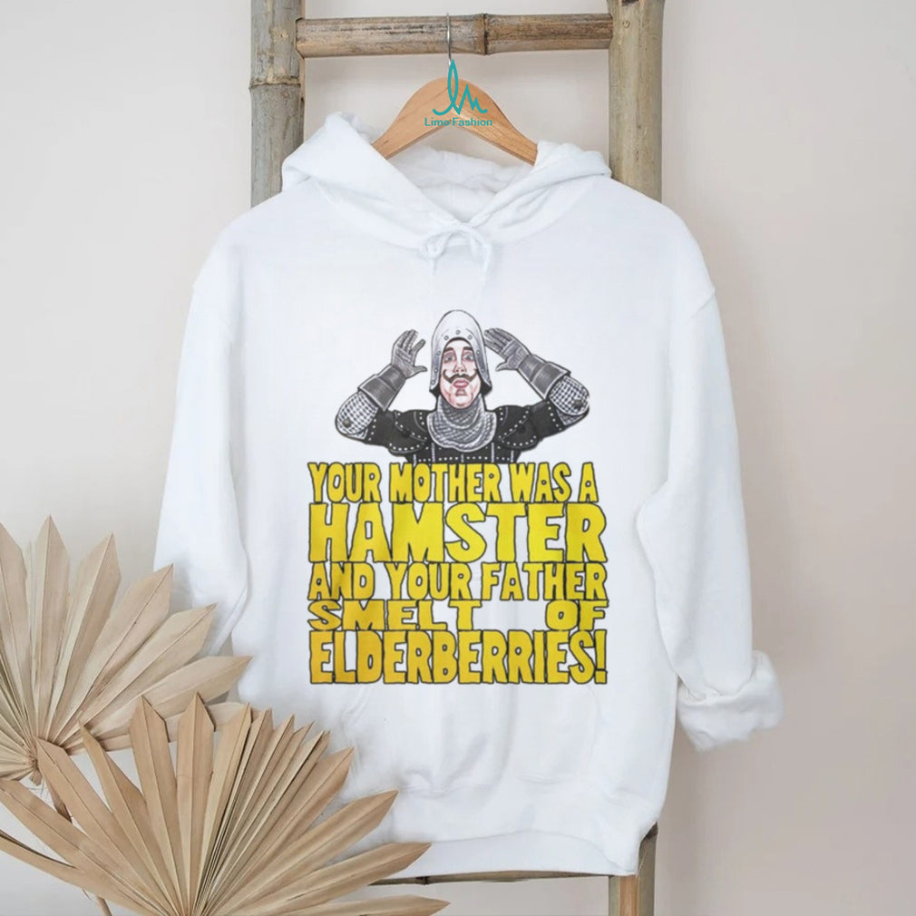 Monty Python French Knight Your Mother Was A Hamster Vintage Humor Gift Fans Shirt