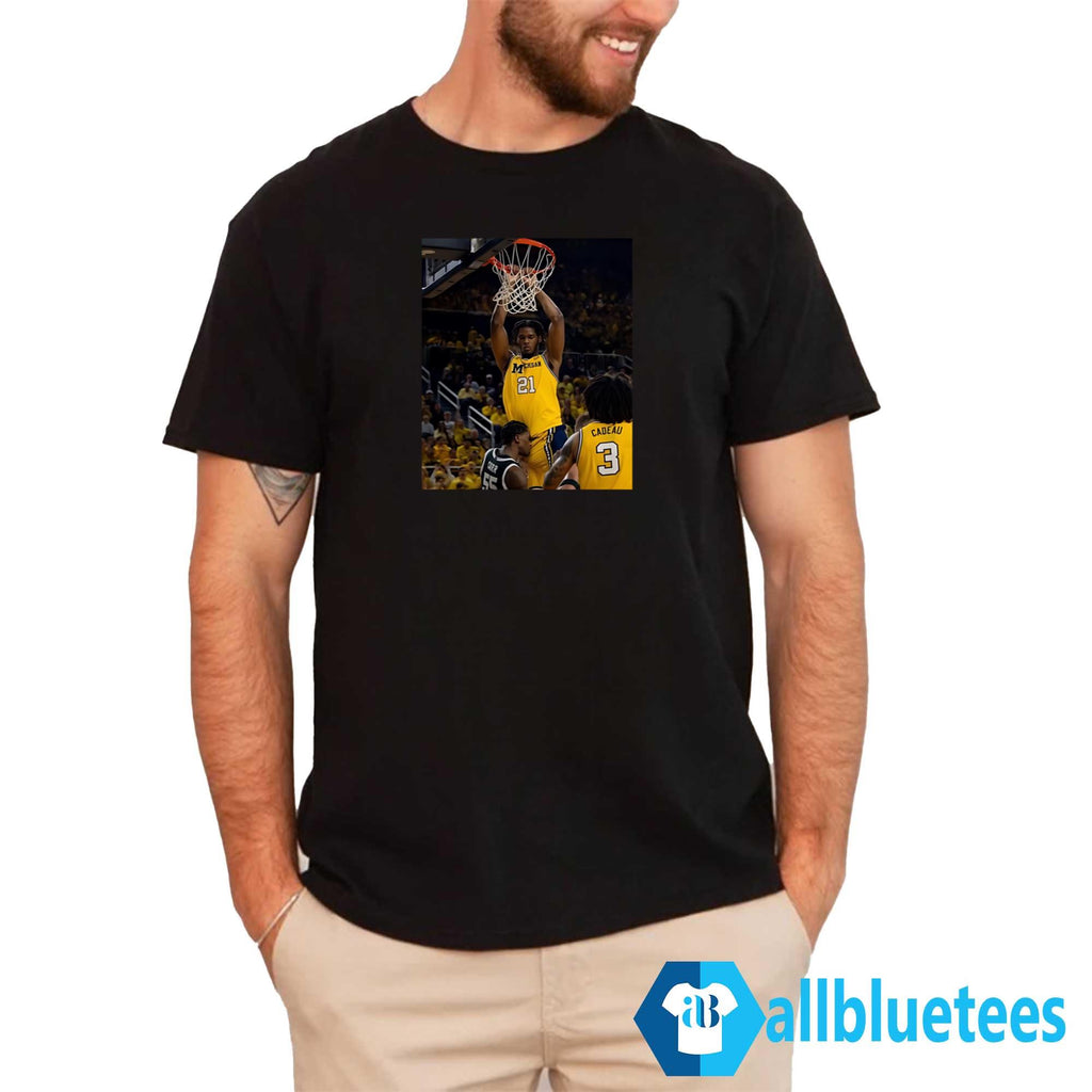 Morez Johnson Jr. Dunk On Carr Shirt