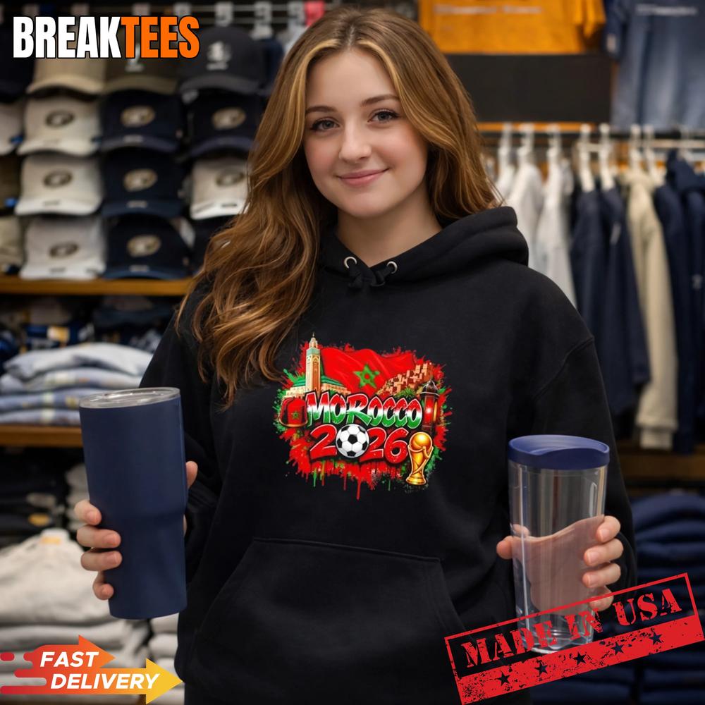 Morocco North America Soccer Tournament 2026 T-Shirt