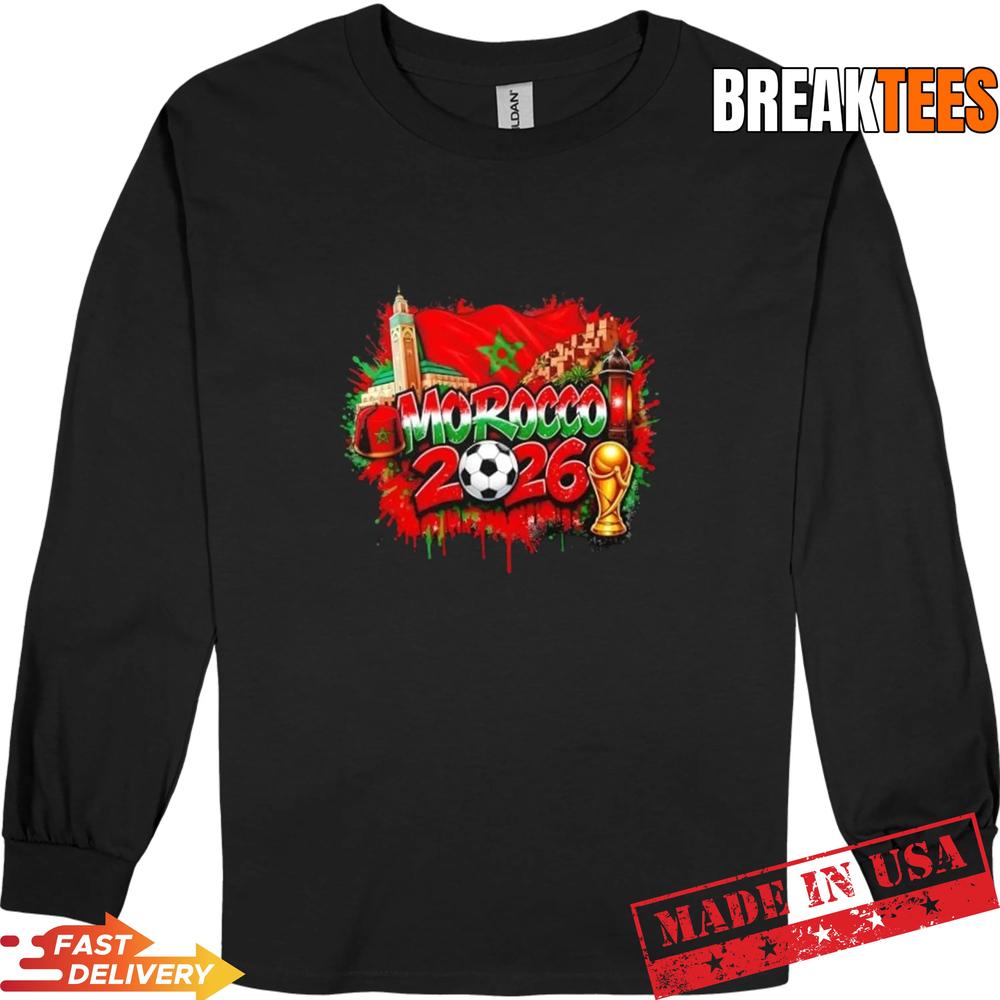 Morocco North America Soccer Tournament 2026 T-Shirt