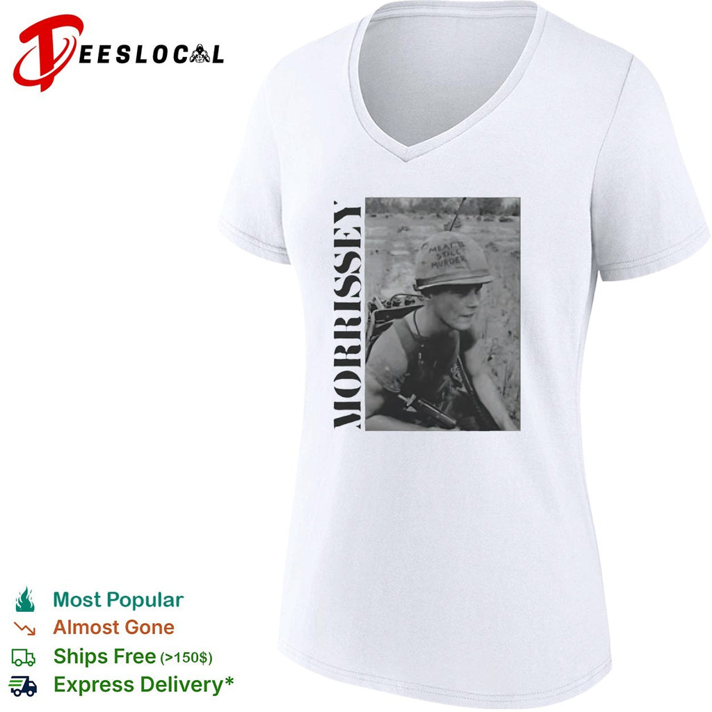 Morrissey Meat is still Murder Vietnam War Soldier shirt