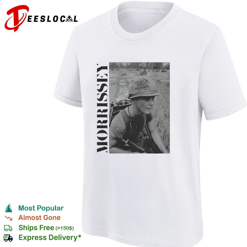 Morrissey Meat is still Murder Vietnam War Soldier shirt