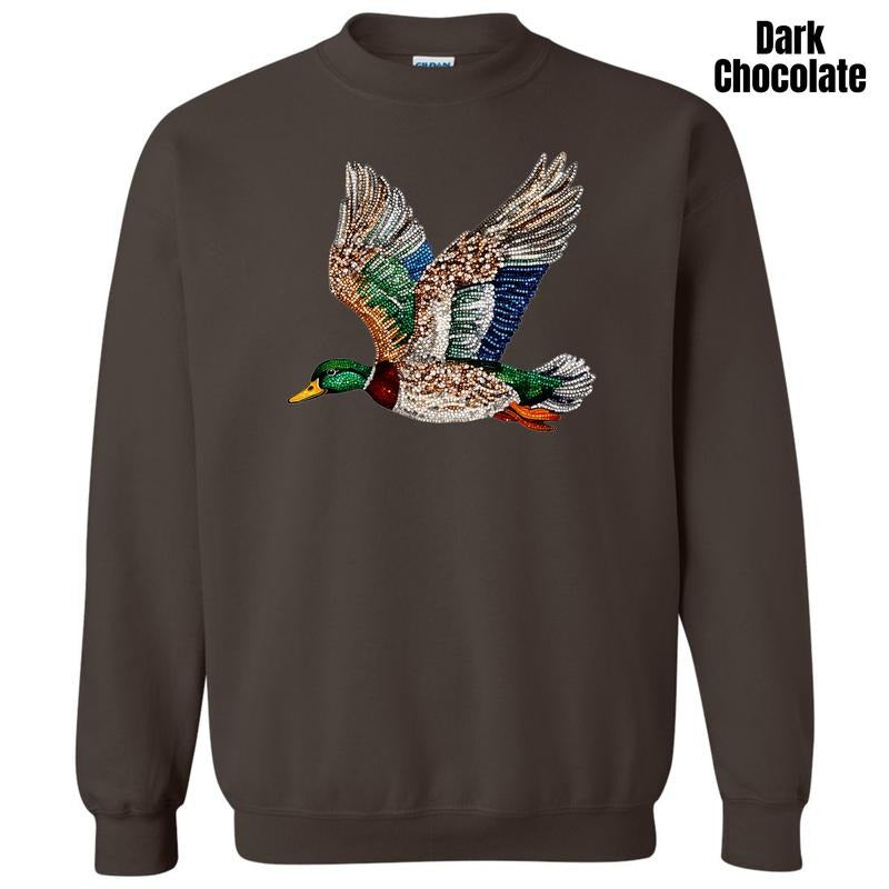 Mosaic Duck Sweatshirt 'NLB' T-Shirts, Hoodie | PodTeesHub.com