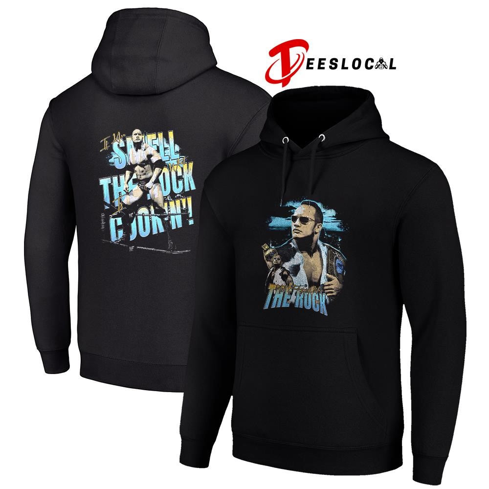 Most electrifying man The Rock if you smell what the Rock graphic shirt