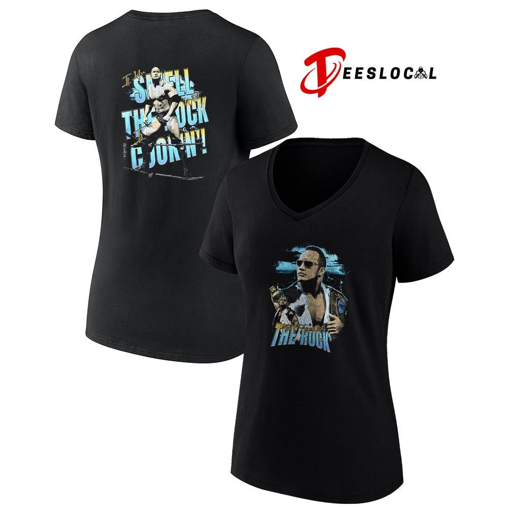 Most electrifying man The Rock if you smell what the Rock graphic shirt