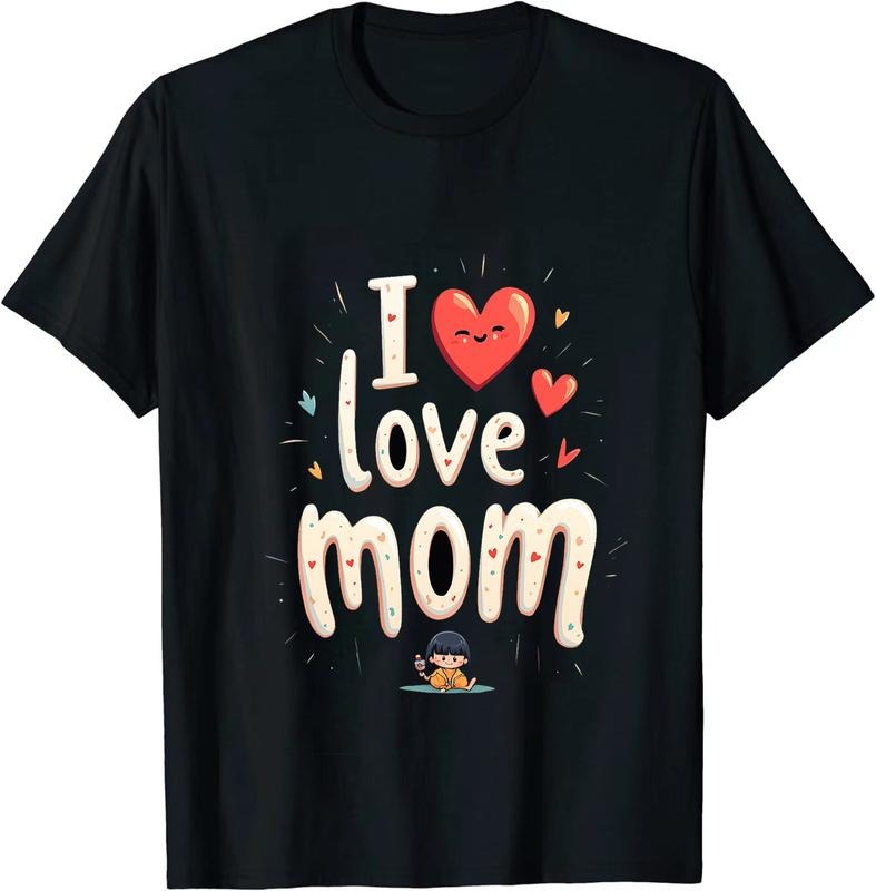 MotherDayILoveMomCharmingTee T-Shirts, Hoodie, Sweatshirt | PodTeesHub.com
