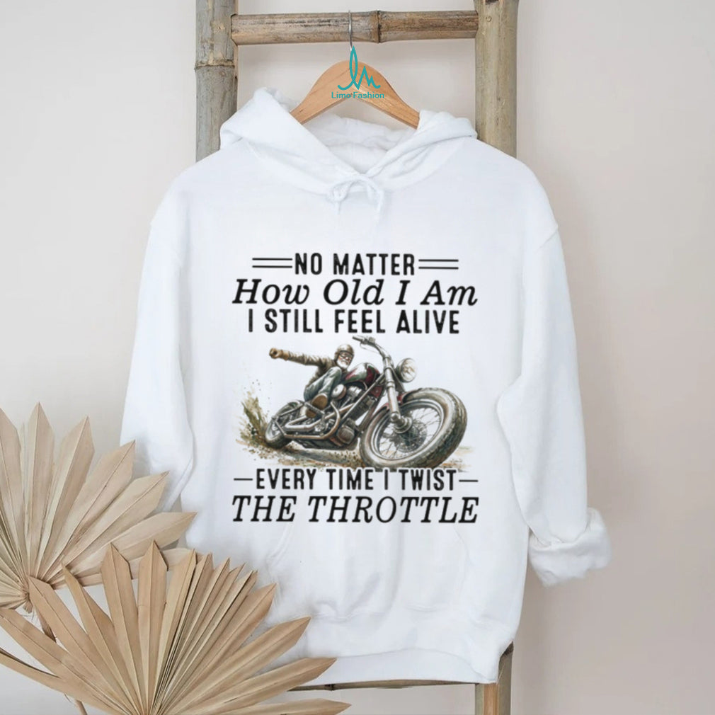 Motorcycle Rider Twist The Throttle Quote Classic T Shirt