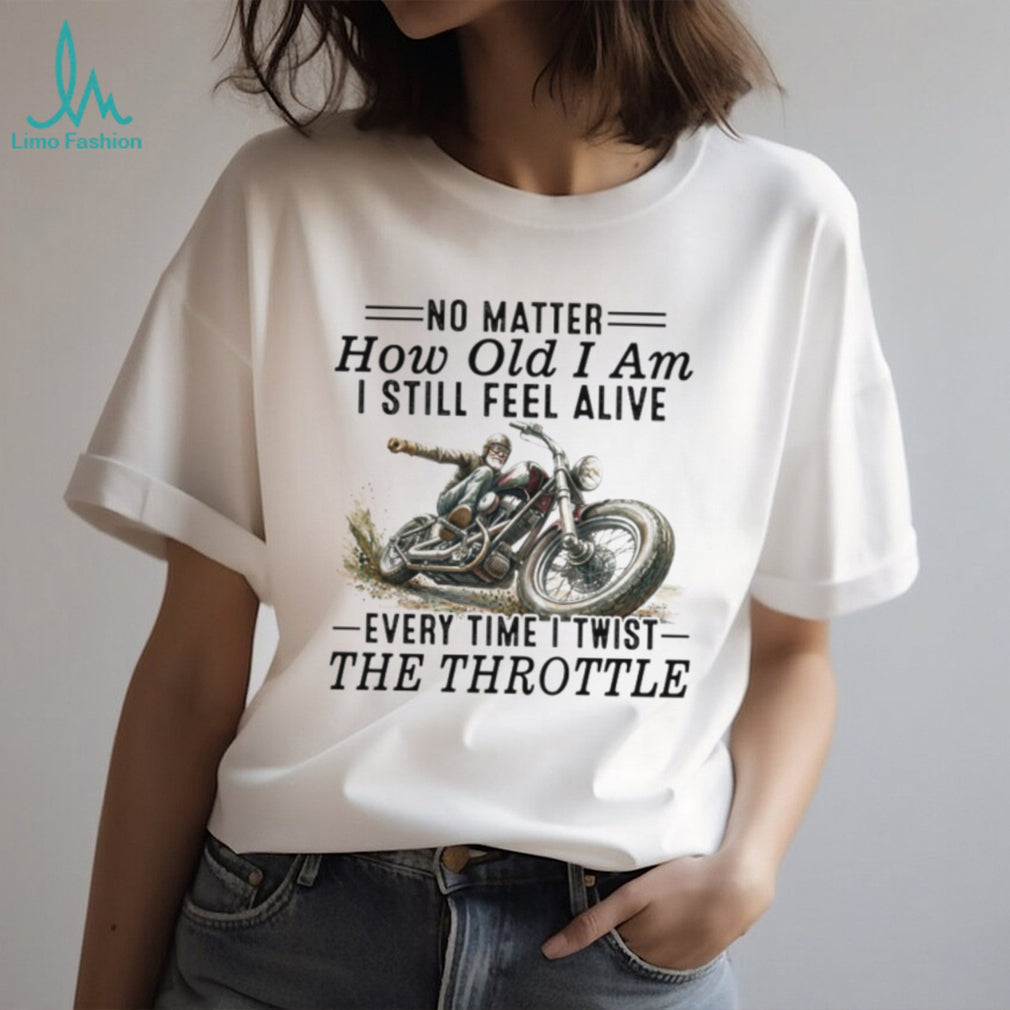 Motorcycle Rider Twist The Throttle Quote Classic T Shirt