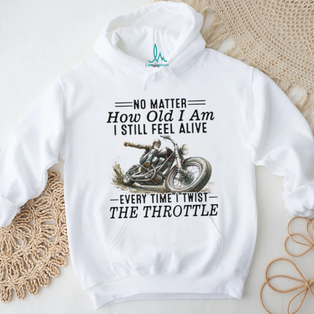 Motorcycle Rider Twist The Throttle Quote Classic T Shirt
