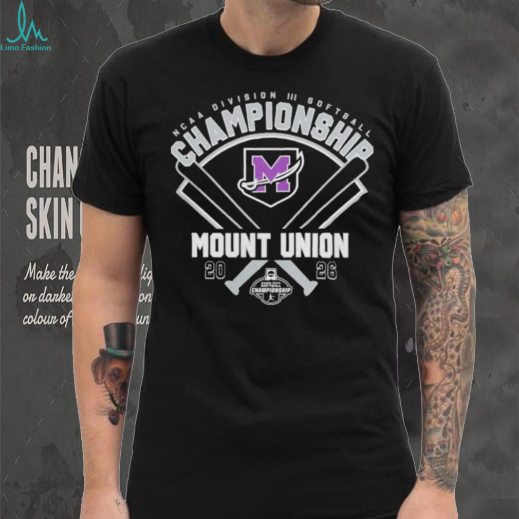 Mount Union Purple Raiders 2026 NCAA Division III Softball Championship Shirt