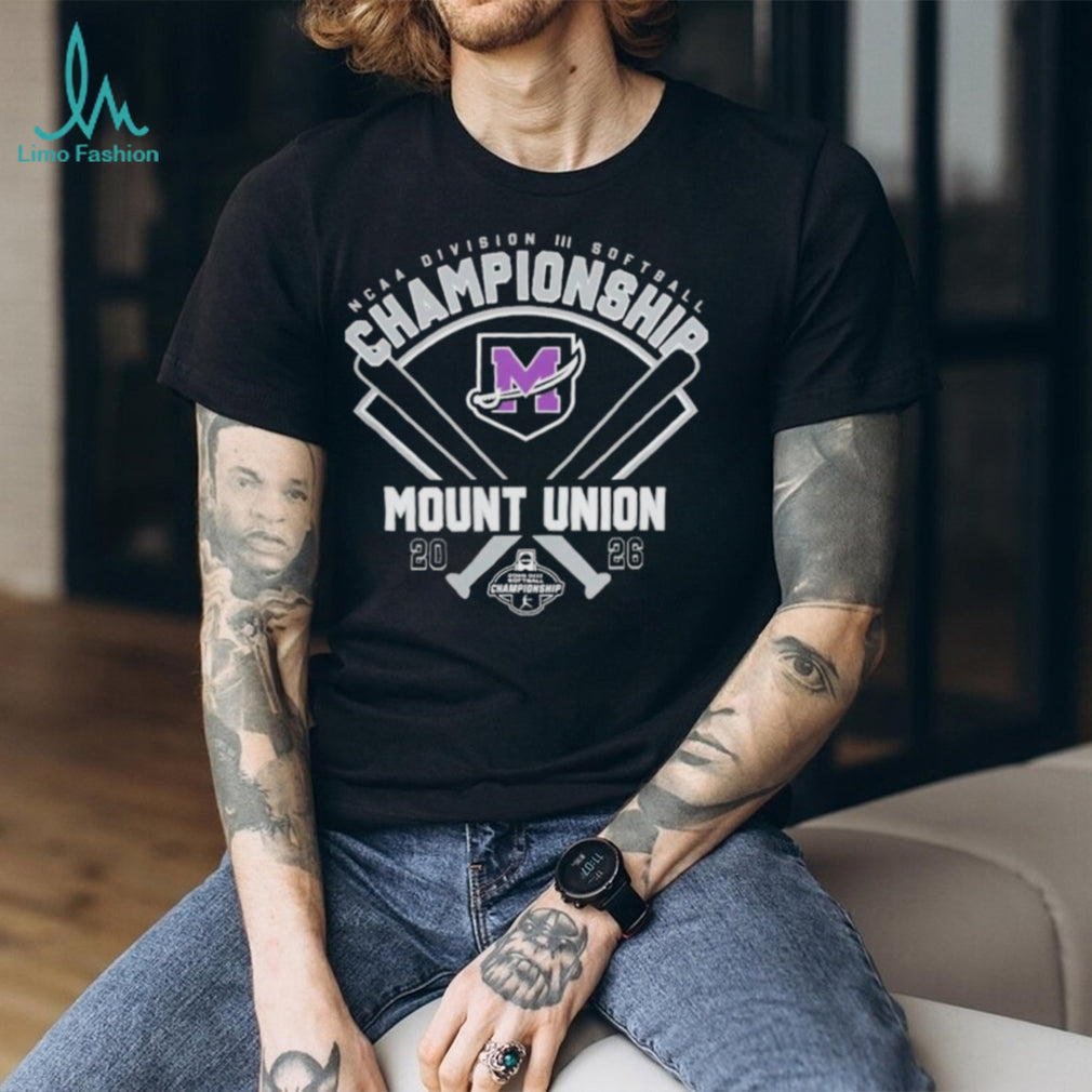 Mount Union Purple Raiders 2026 NCAA Division III Softball Championship Shirt
