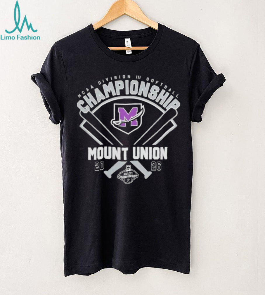 Mount Union Purple Raiders 2026 NCAA Division III Softball Championship Shirt